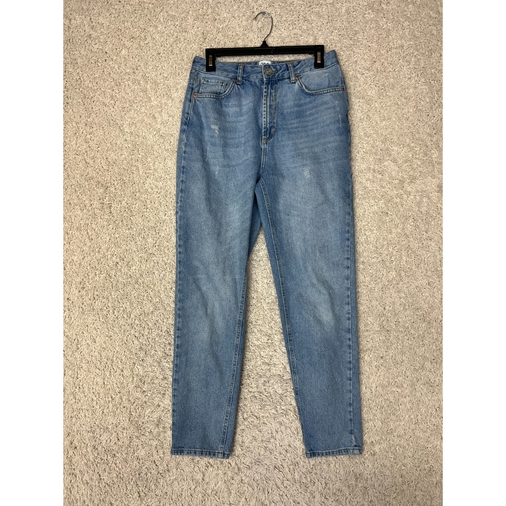 BDG Mom Jeans Womens Size 28 Blue Denim Distressed Casual Basic College